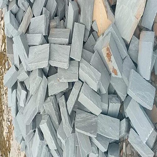 10 Inch Grey Rectangular Sandstone Block