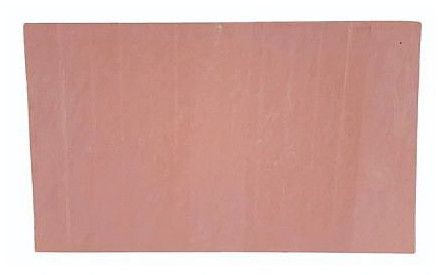 Rectangular Pink Sandstone Slab