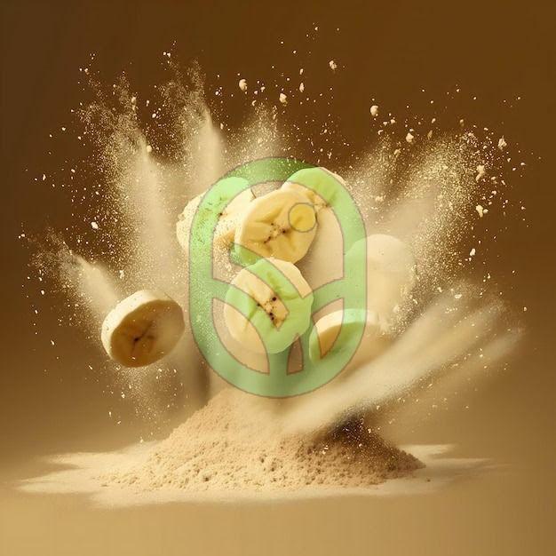 Dehydrated Yellow Banana Powder