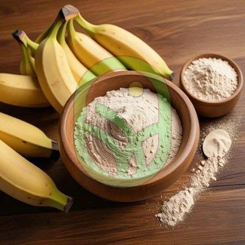 Fresh Yellow Banana Powder