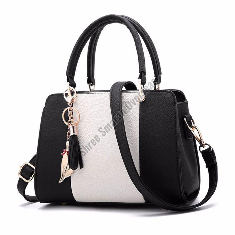 Textured Leather Shoulder Bag