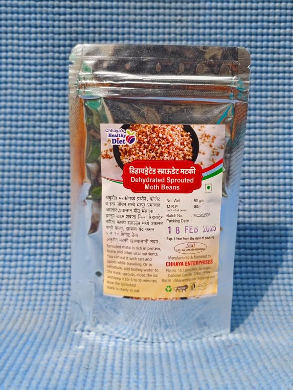 Dehydrated Sprouted Moth Beans