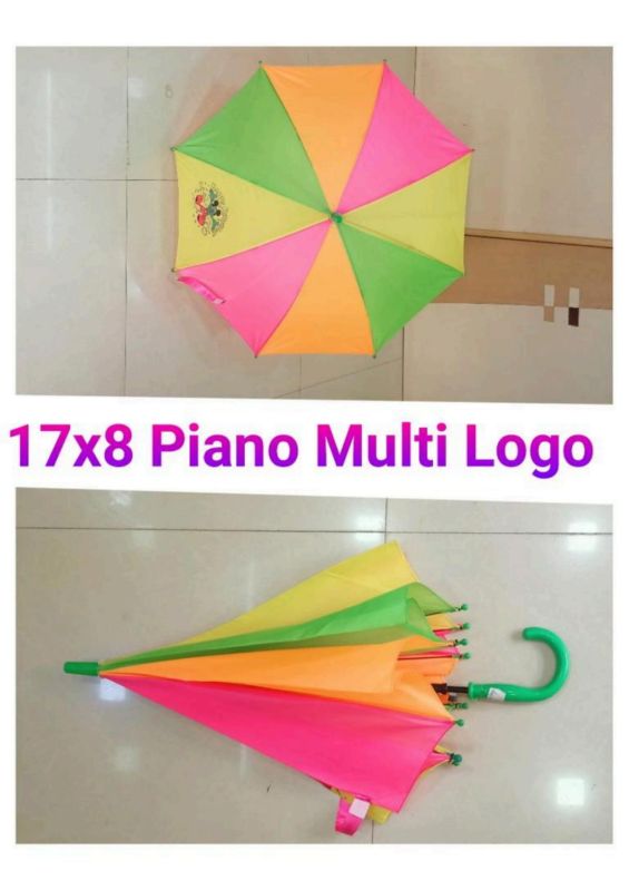 17x8 Inches Piano Multi Logo Umbrella