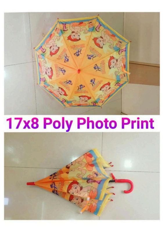 17x8 Inches Poly Photo Print Umbrella