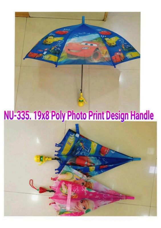 19 Inch Two Fold Kids Umbrellas( Topless Folding)