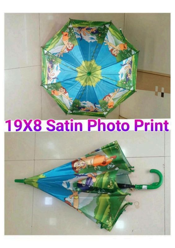 19x8 Inches Satin Photo Print Umbrella