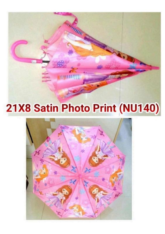 21x8 Inches Satin Photo Print Umbrella
