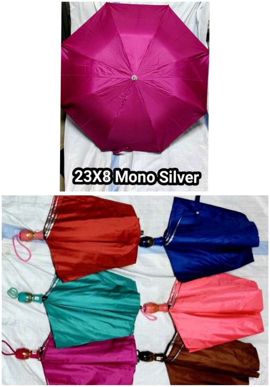 23x8 Inches Mono Silver Umbrella