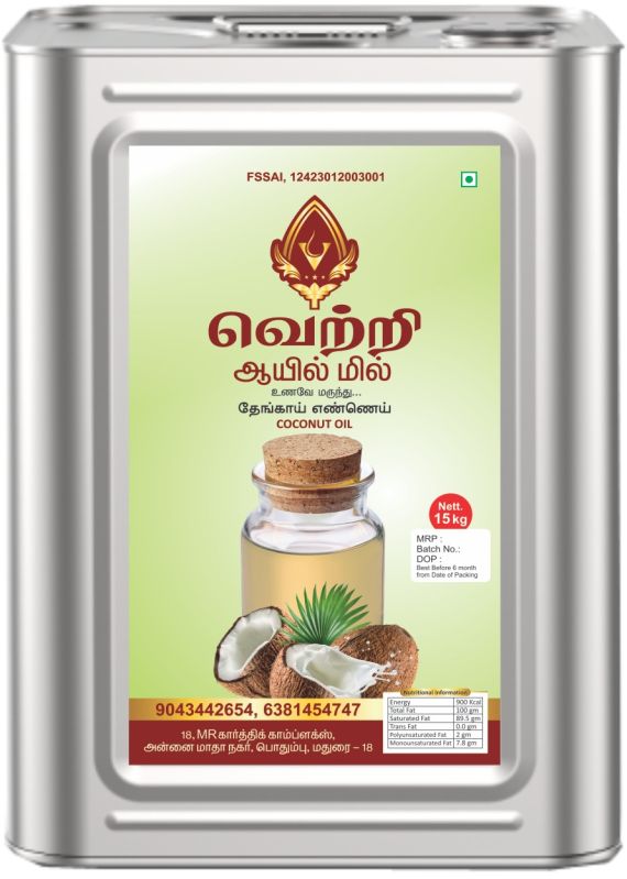 15kg Coconut Oil