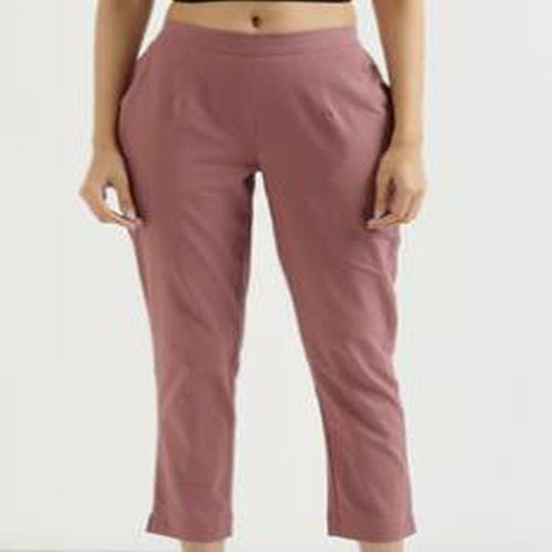 Ladies Plain Comfort  Cotton Pants