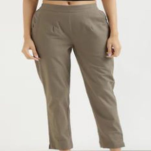 Ladies Plain Cotton Pants