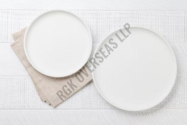 Plain Ceramic Dinner Plates
