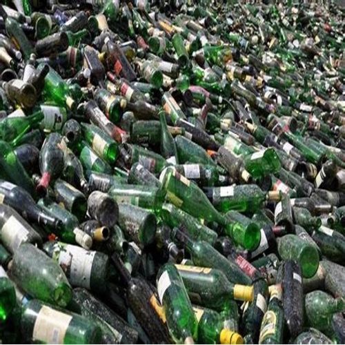 Glass Bottle Waste Scrap