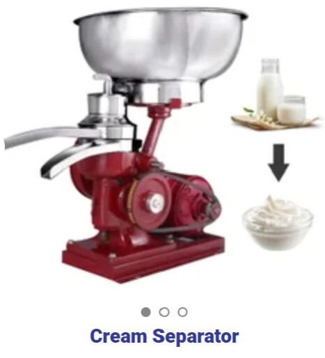 Cream Separator Machine
