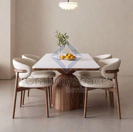 Marble Top Dining Table Set