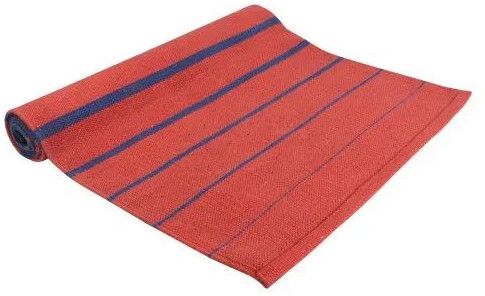 Cotton Red Yoga Mat