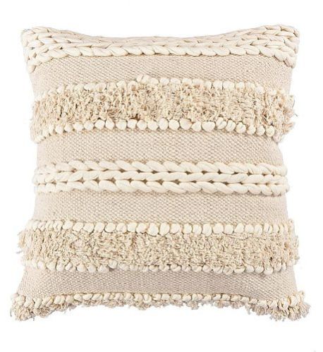 Handmade Designer Cotton Crochet Cushion Cover