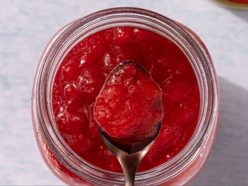 Red Organic Apple Jam