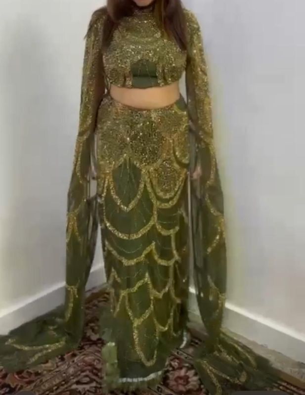 Embroidered Lehenga & Blous