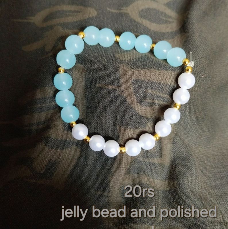 Polished Jelly Beaded Bracelet