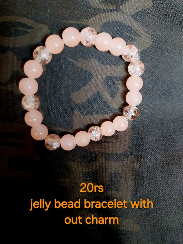 Round Jelly Beaded Bracelet