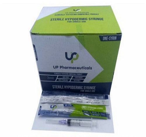 3 Ml UP Pharmaceuticals Hypodermic Syringe With Needle