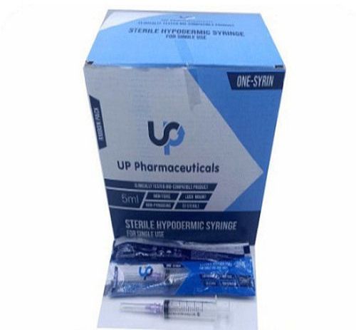 5 Ml UP Pharmaceuticals Hypodermic Syringe With Needle