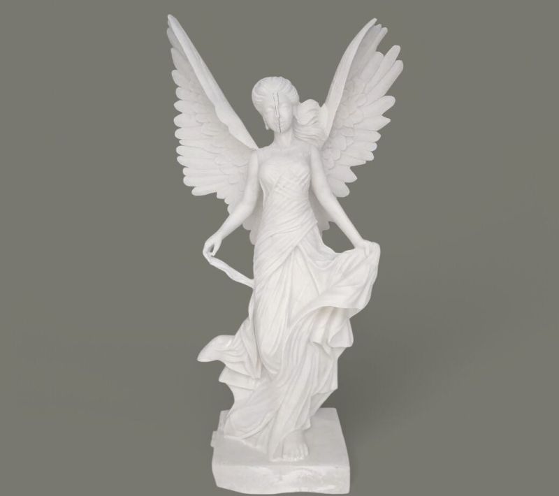 Angel OF Patience Marble Sculpture