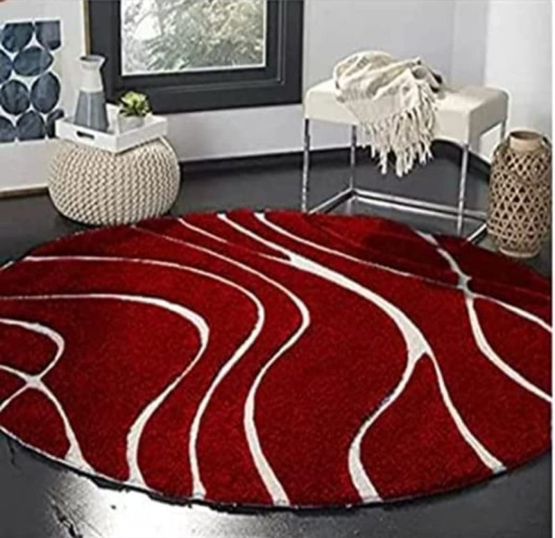 Round Shaggy Carpet