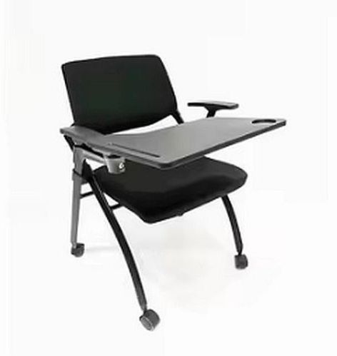 Mild Steel Writing Pad Chairs With Wheels