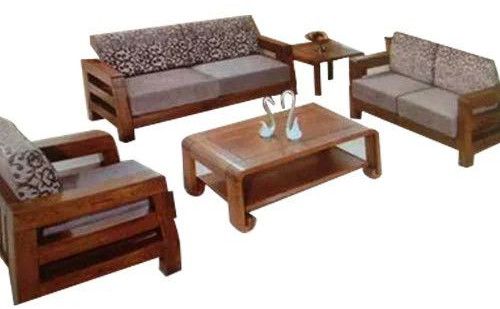 Wooden Sofa Set
