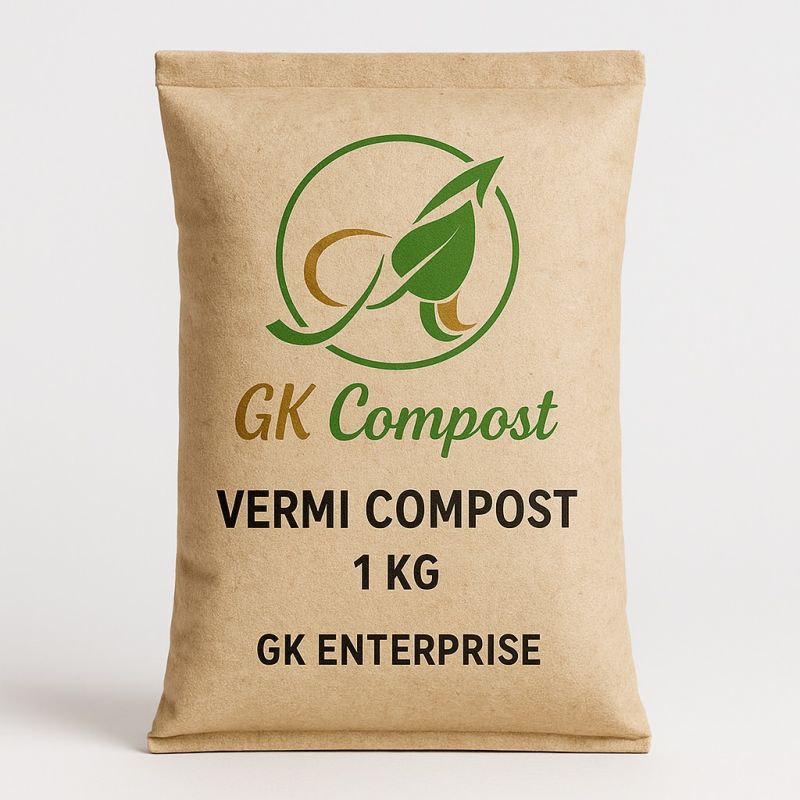 1kg Organic Vermicompost Manure