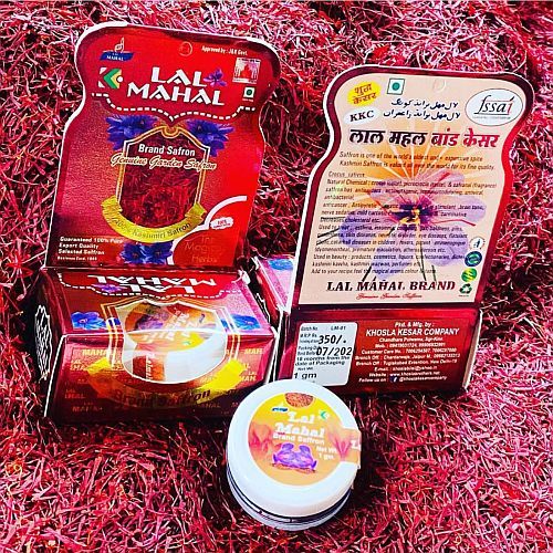 1 Gm Lal Mahal Saffron