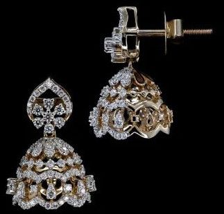 Diamond Studded Earrings
