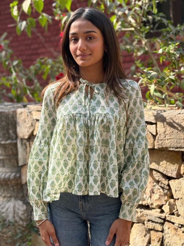 Paisley Tunic Top