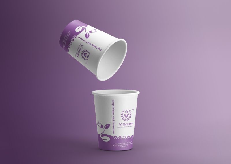 300ml Bio Compostable Paper Cup