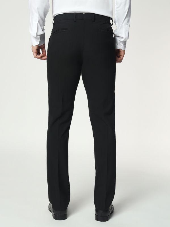 Jet Black Stretch Pants