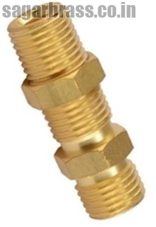 Brass Bulkhead Union
