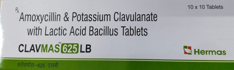CLAVMAS 625 LB TAB