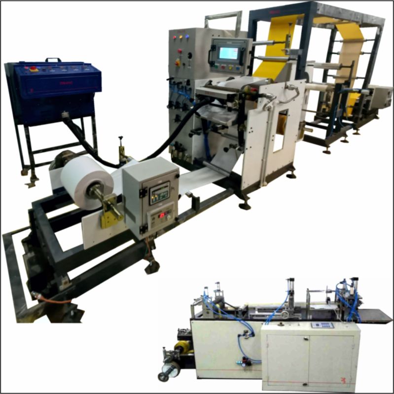 Machine for Making Insect Traps and Wraps with Hot Melt Adhesive