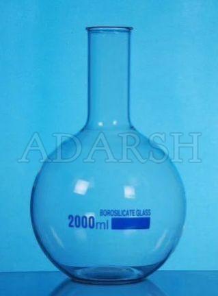 Borosilicate Glass Flat Bottom Flask
