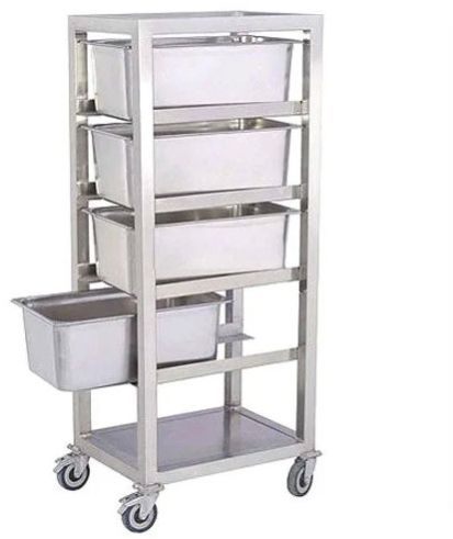 Stainless Steel Kitchen Trolley