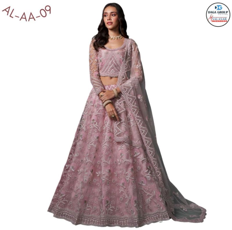 1078 Designer Embroidered Lehenga