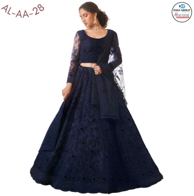 1083-B Designer Embroidered Lehenga