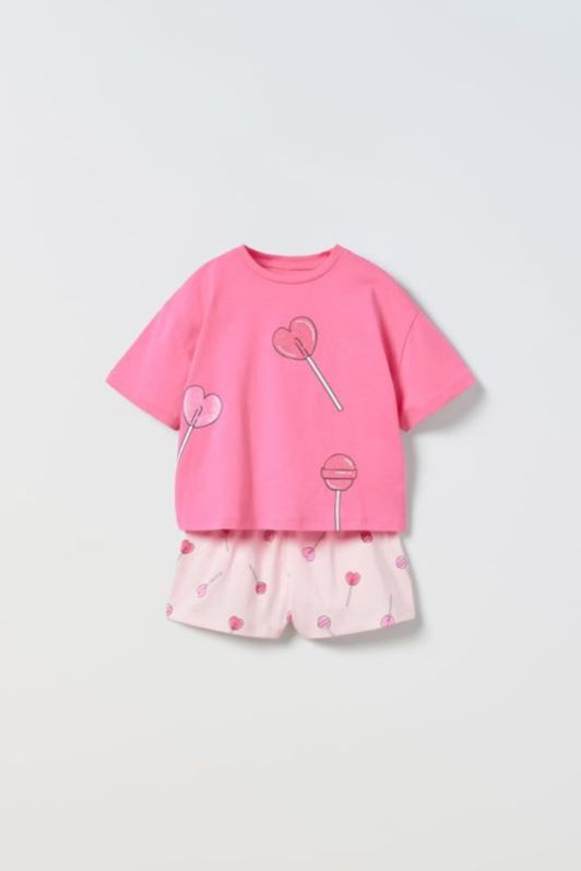 Girls Printed Co-Ord Set