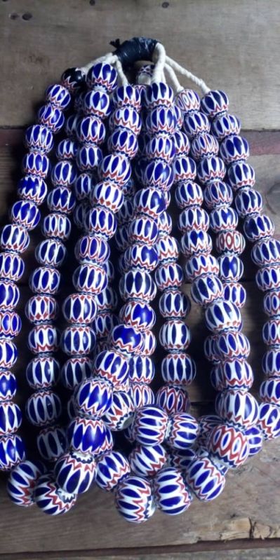 Fancy Glass Beads Chevron Beads