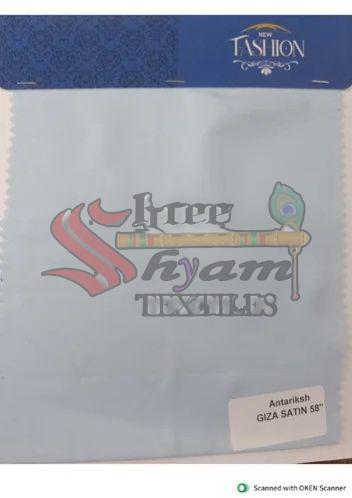Poly Giza Satin Fabric
