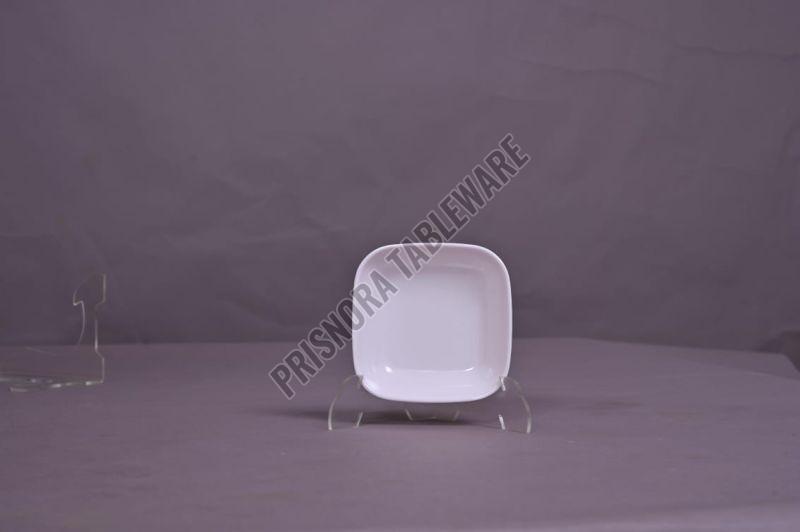 Melamine Platina Chat Plate