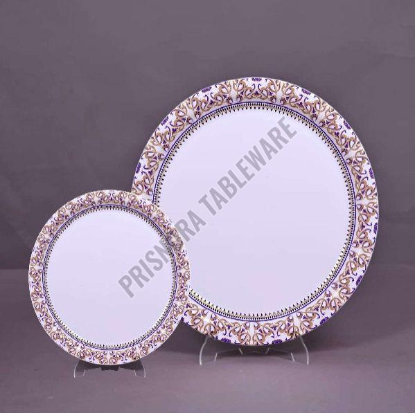 Round Quarter Plate 7.5 Inch