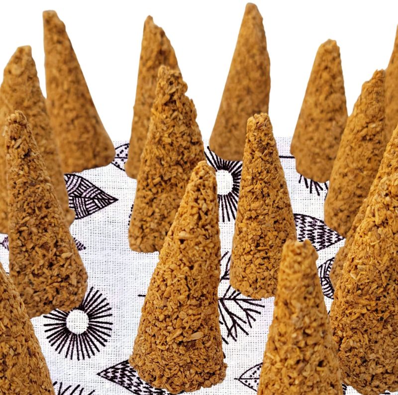 Tibetan Flowers Smudge Incense Cones